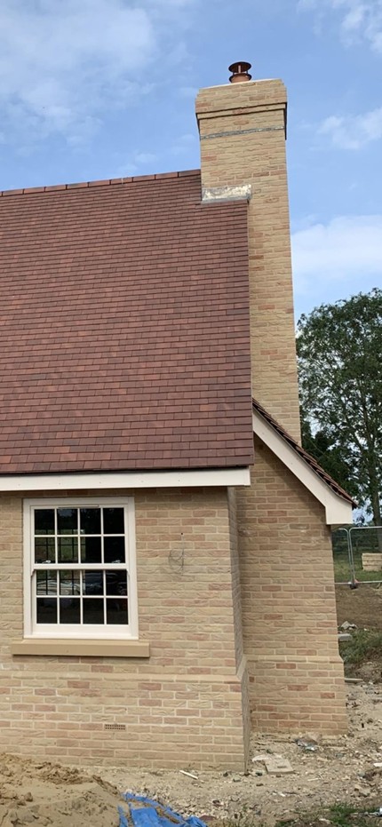 Roof tiling and dormer detail