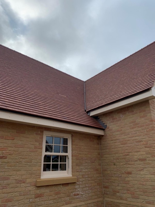 Roof tiling and dormer detail